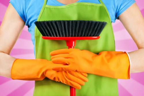 Removing stains from a carpet in a Camden property