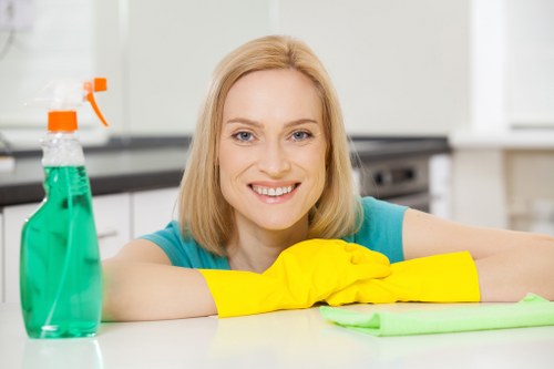 Carpet cleaning in a busy Camden interior