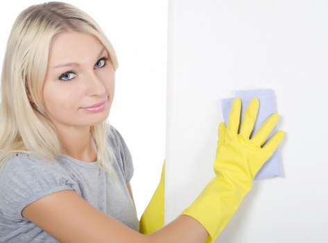 Camden carpet cleaners protecting a property before cleaning begins